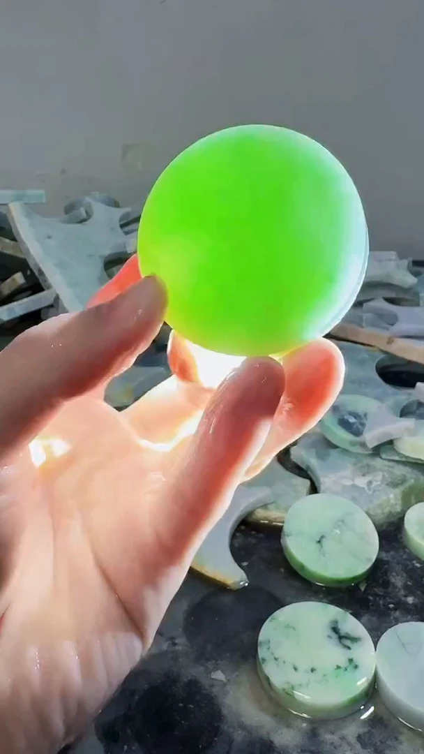 裸石翡翠缅甸翡翠A货文185