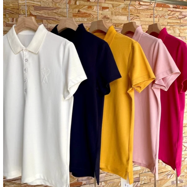 【张小张CC】休闲欧韩设计款A字母短袖T恤6001