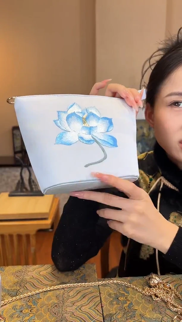 刺绣苏绣手工刺绣包包