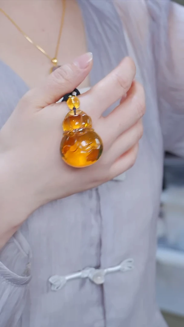 未镶嵌颈饰琥珀18【】