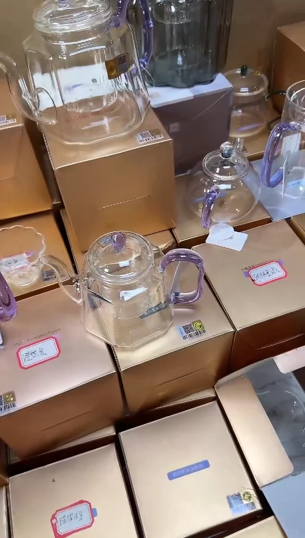 @@禾器晶彩锦瑞壶浅紫色