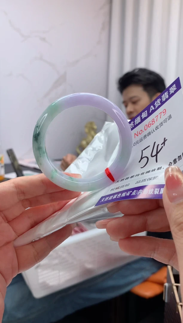 翡翠手镯未镶嵌天然缅甸A货翡翠