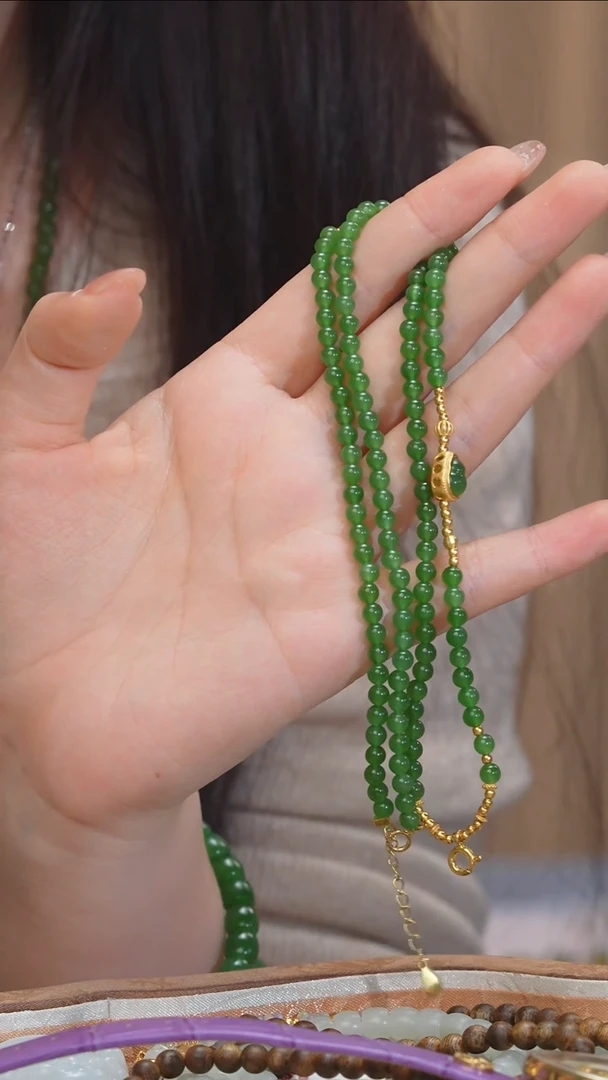 【闪购商品】和田玉项链未镶嵌多样性发 卡4-5@@N7972