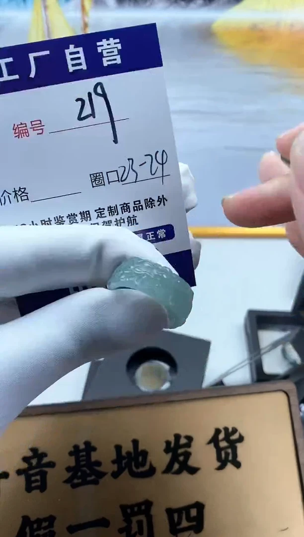 未镶嵌戒圈翡翠219