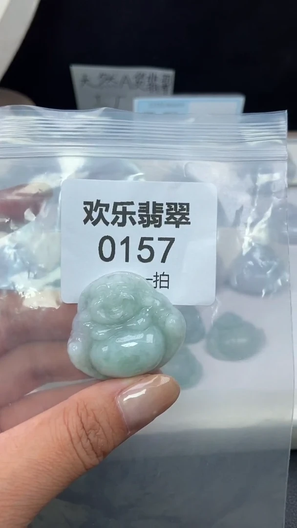 颈饰未镶嵌翡翠缅甸天然翡翠0157