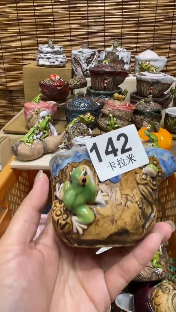 ꧁****꧂142精美粗陶手工柴烧