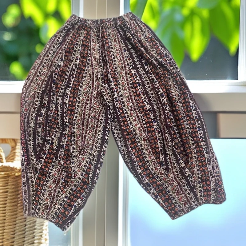 春季新款慵懒风竖条纹多色时尚休闲裤显瘦百搭舒适女裤宽松南瓜裤