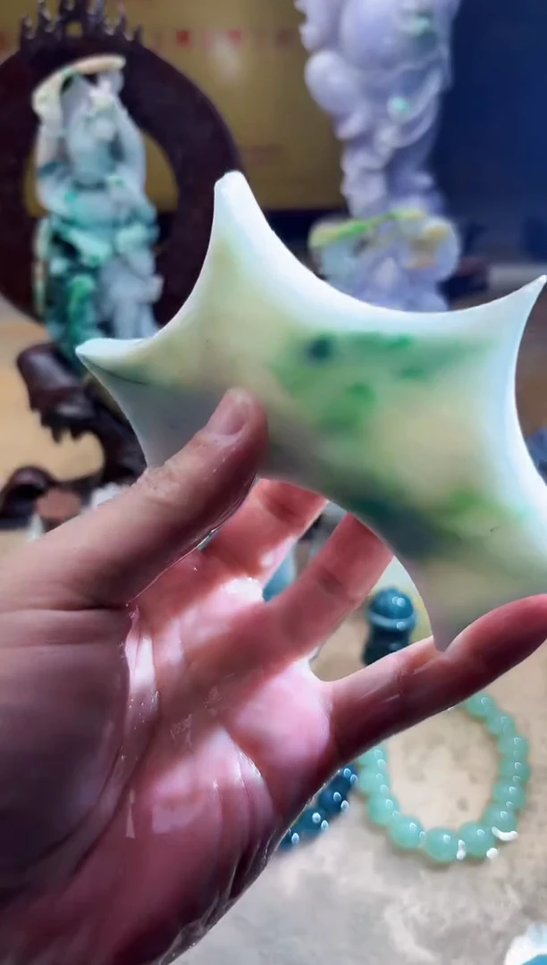 未镶嵌挂件翡翠A货张麦6925