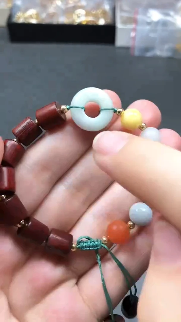 未镶嵌手串翡翠多样性发货拍一发一