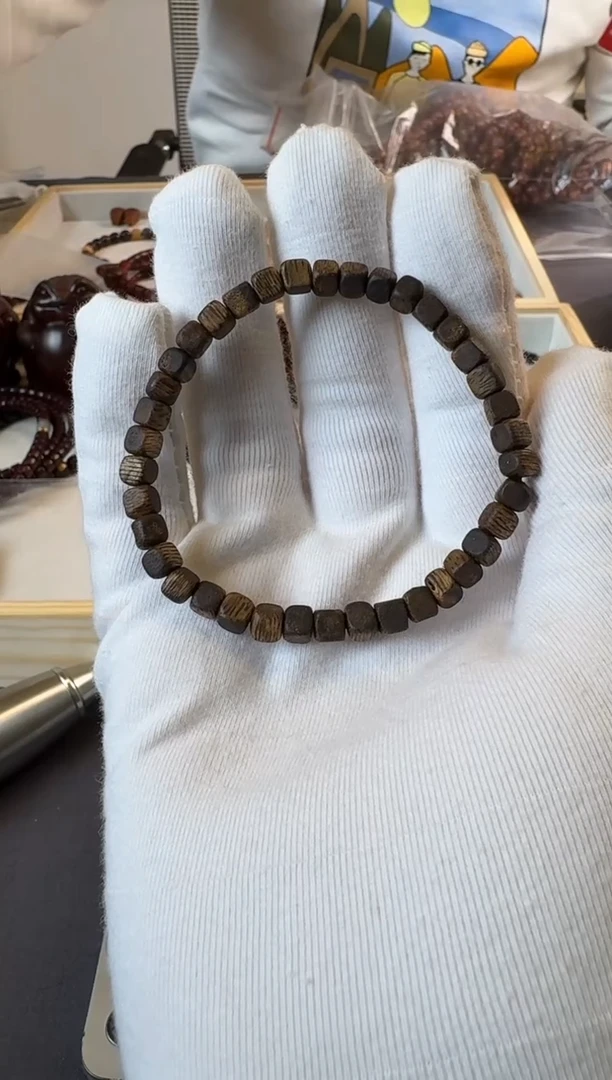 沉香手串沉香方糖5mm