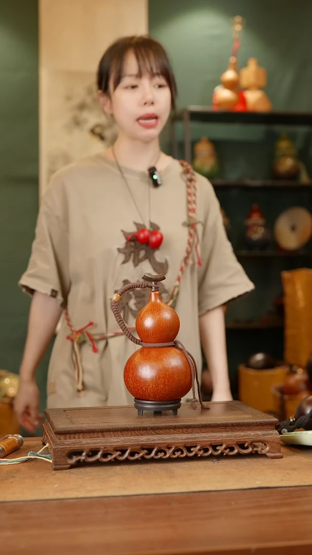 283号精品天然大漆酒葫芦一物一拍~