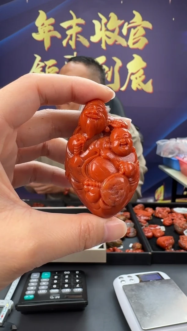 【闪购商品】南红玛瑙雕刻未镶嵌080ZB0118产品一个