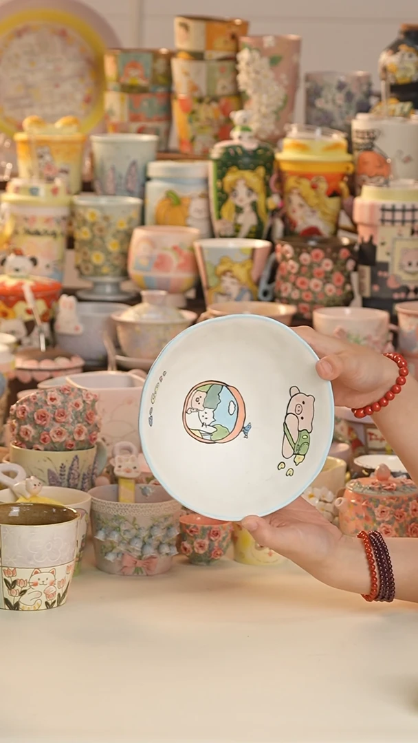 其他景德镇釉下彩手绘设计师款陶瓷