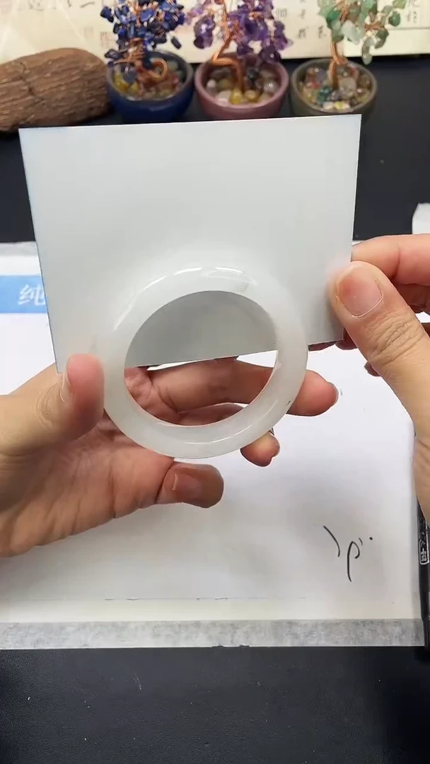 未镶嵌手镯石英质玉A11-49`50