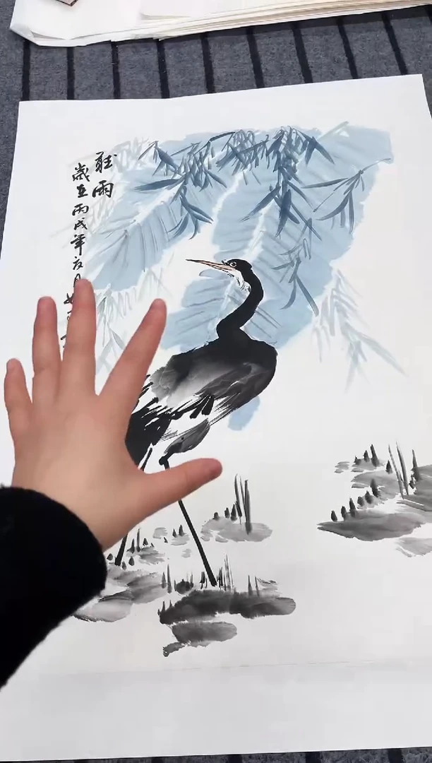 精品国画花鸟作品