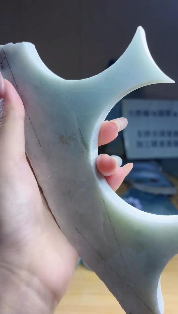 翡翠未镶嵌颈饰翡翠A货 温谭536