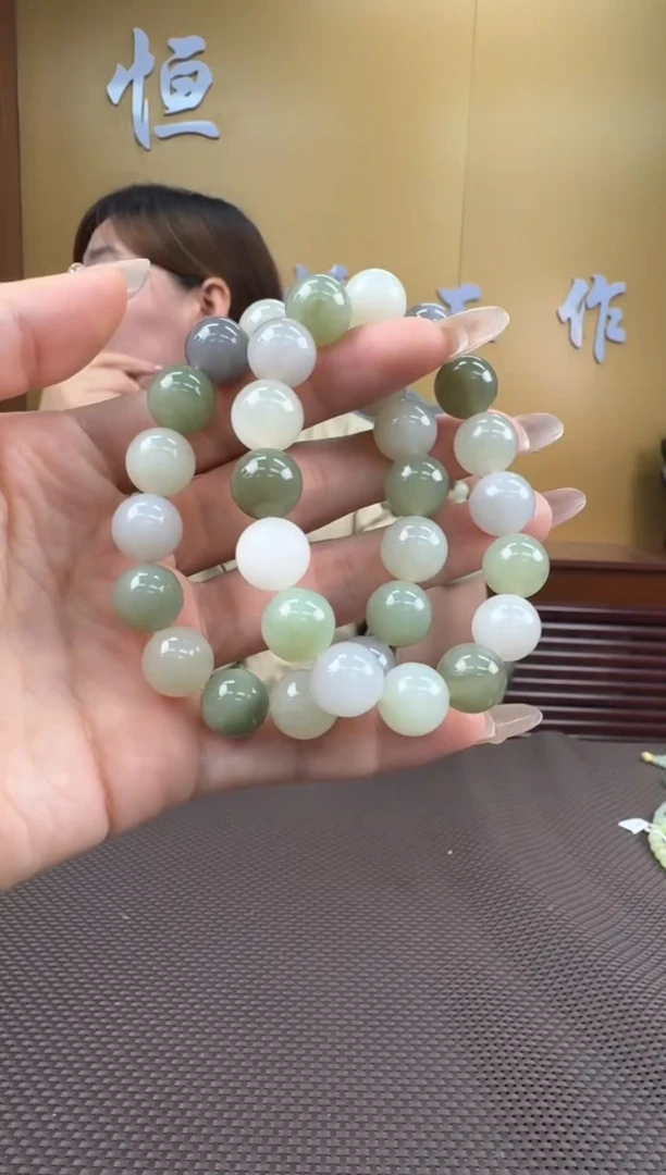 【闪购商品】和田玉手串未镶嵌11-12多样性，发一