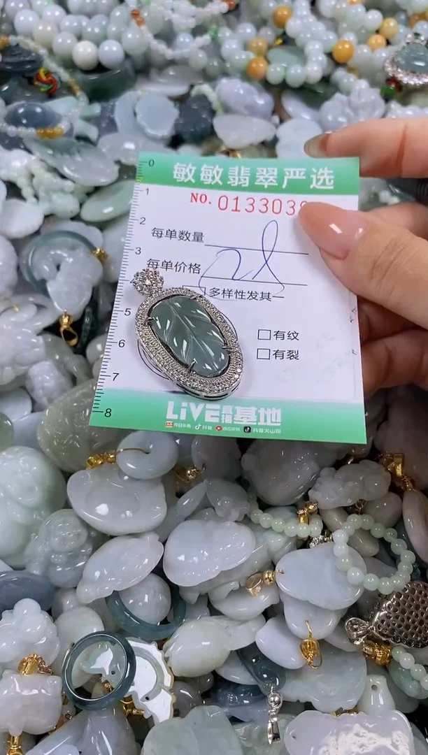 【闪购商品】翡翠颈饰未镶嵌闪购0133038