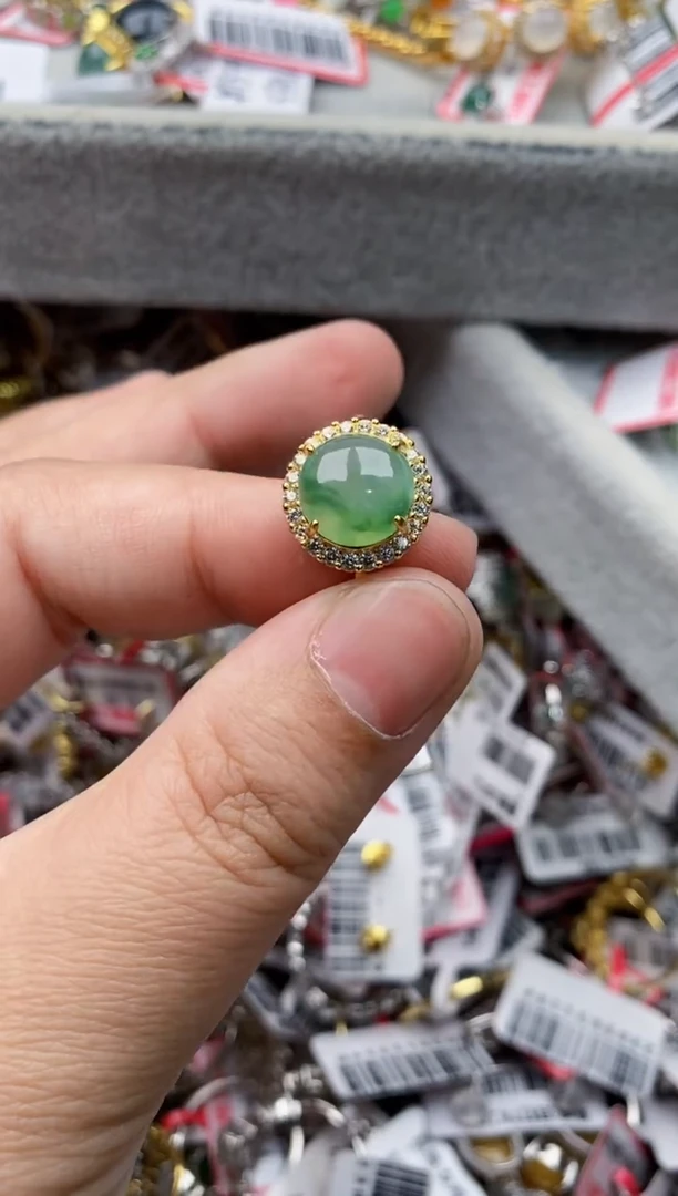 【闪购商品】翡翠戒指未镶嵌8888---2