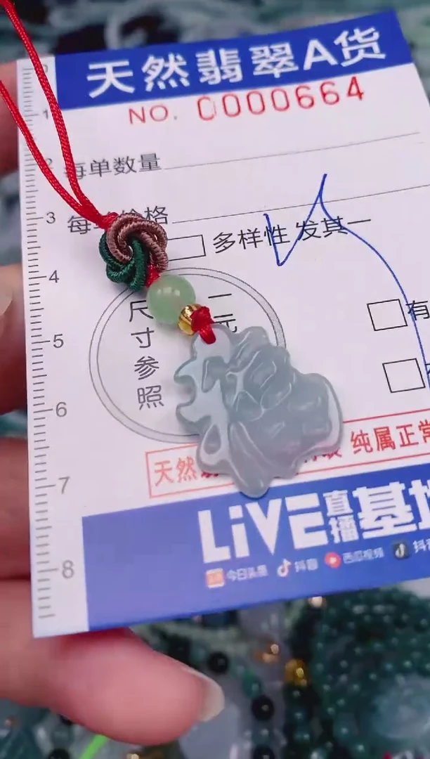 颈饰未镶嵌翡翠00000664