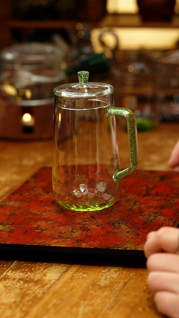 【闪购商品】禾器/青霓杯/绿金色