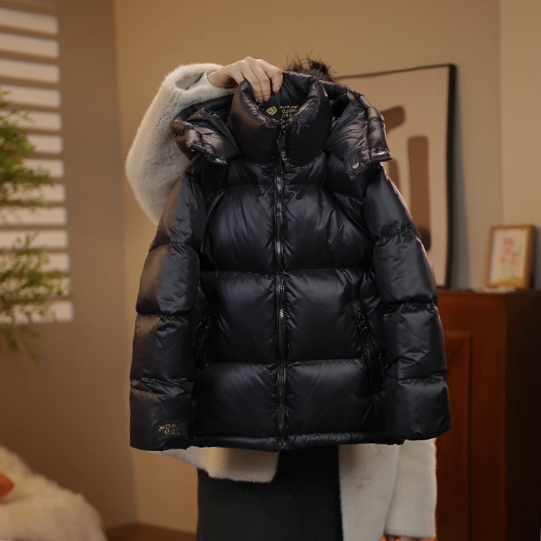 新款黑金2024儿童羽绒服男童女童加厚中大童短款羽绒服童装