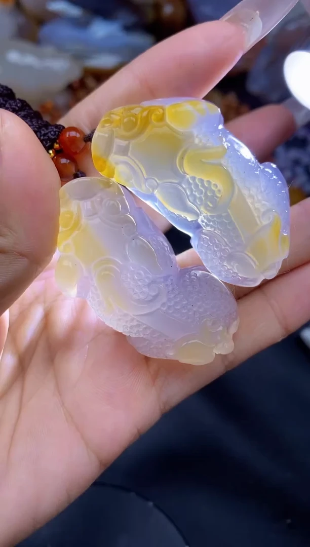 【闪购商品】玛瑙/玉髓颈饰未镶嵌ll