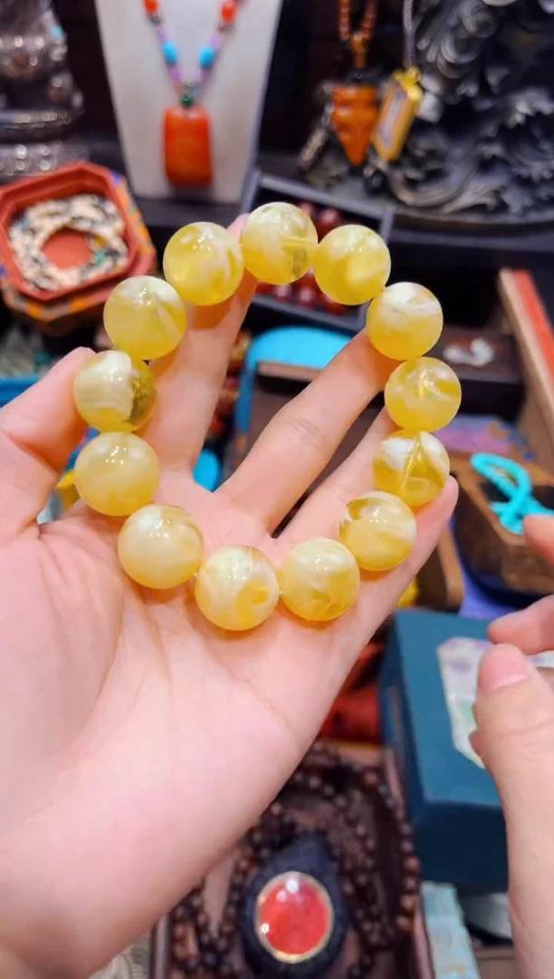 【闪购商品】蜜蜡裸石未镶嵌欣妹专属精选链接a6558