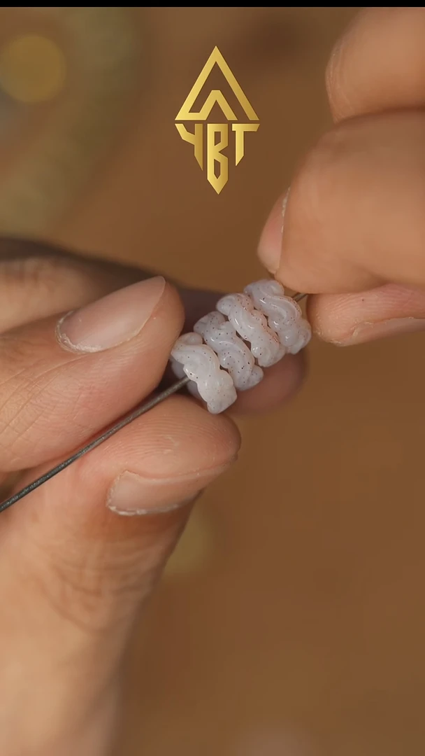 未镶嵌配饰玛瑙/玉髓卡环-适配7-8的串（多样性发其一）