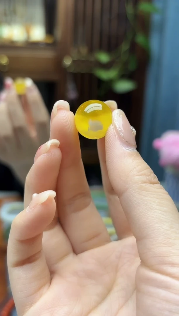 裸石蜜蜡未镶嵌蜜蜡单珠配饰WCY