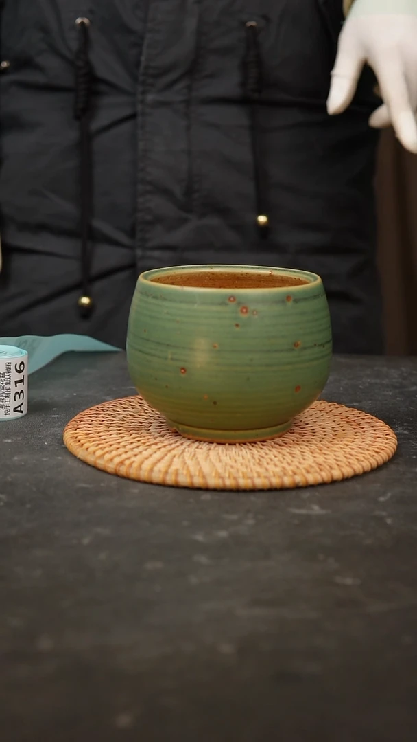 【闪购商品】瓷片景德镇手工陶瓷花盆