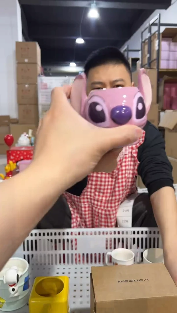 【闪购商品】杯陶瓷安琪蛋托摆件