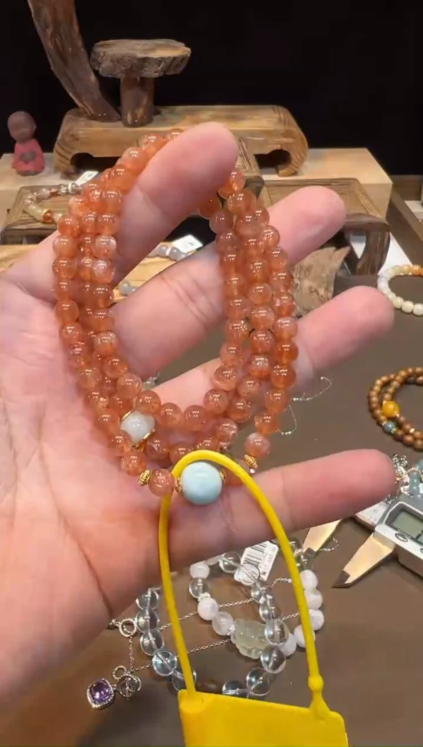 未镶嵌手链长石手饰@@D3252