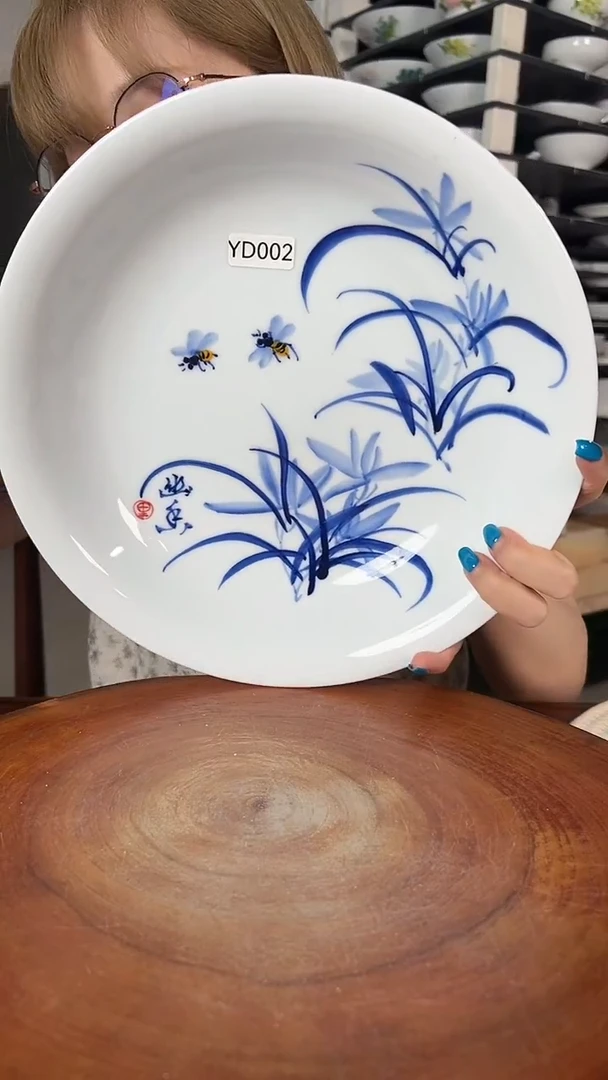 摆件景德镇手工手绘陶瓷