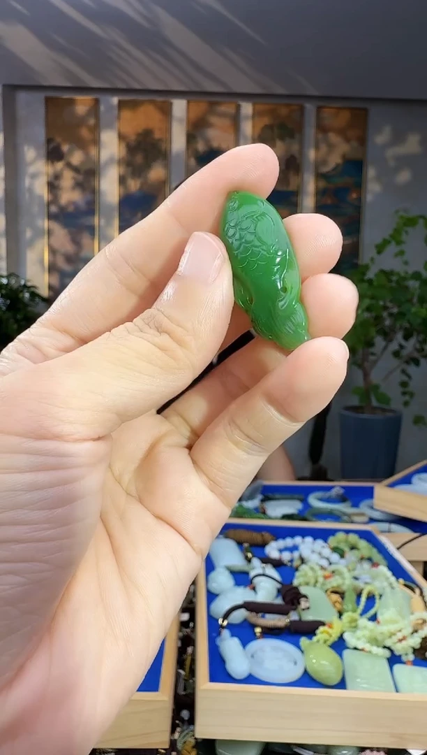 未镶嵌和田玉挂件拍一发一