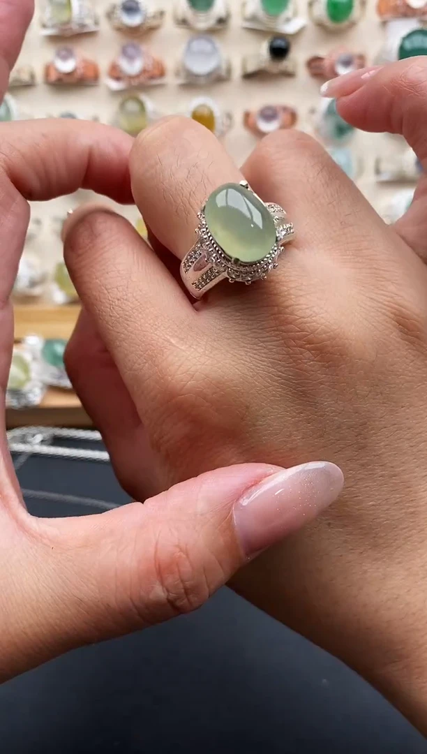 未镶嵌戒指翡翠缅甸天然A货翡翠111  3-10