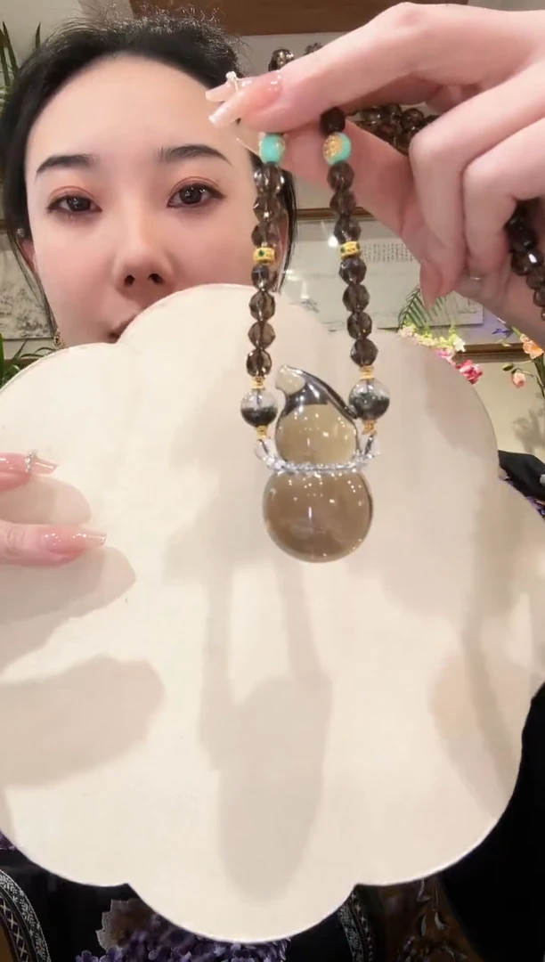 【闪购商品】水晶颈饰未镶嵌国风