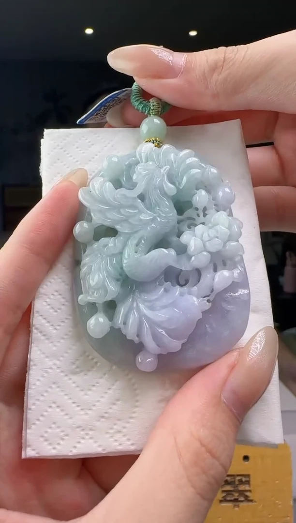 翡翠未镶嵌颈饰CC@@60B7J17437