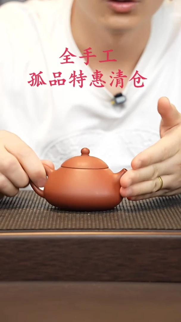 茶壶紫砂源头精品手工作品6250