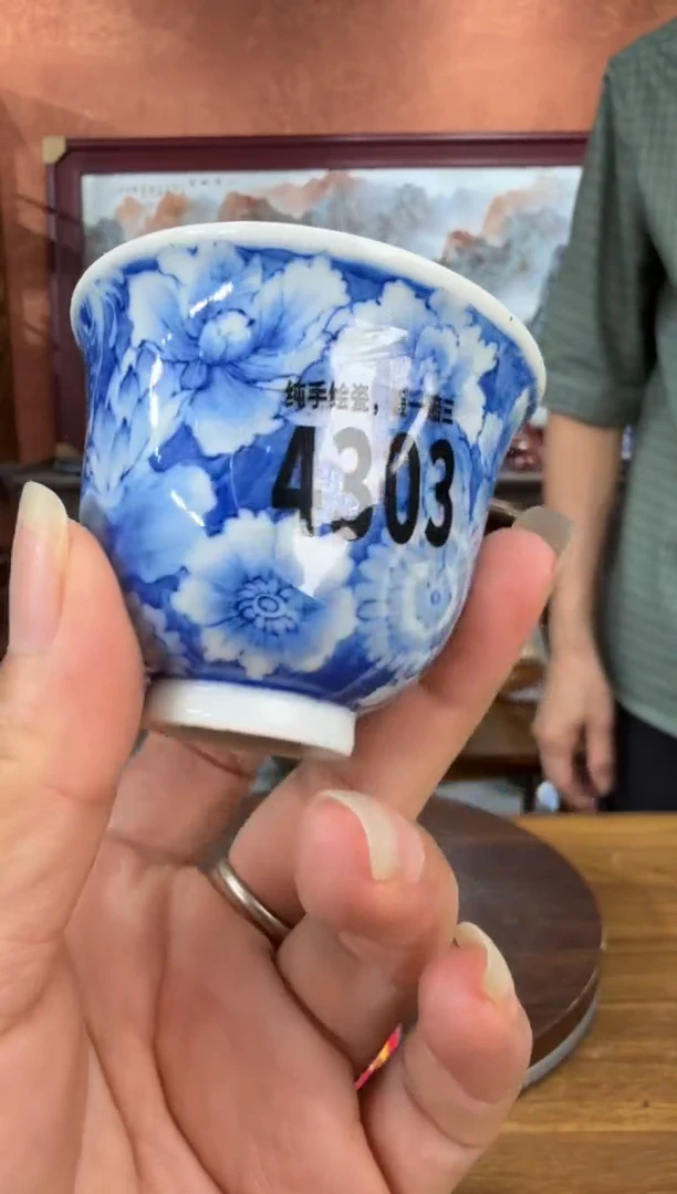 吴义松陶盟手工手绘陶瓷编码：4303