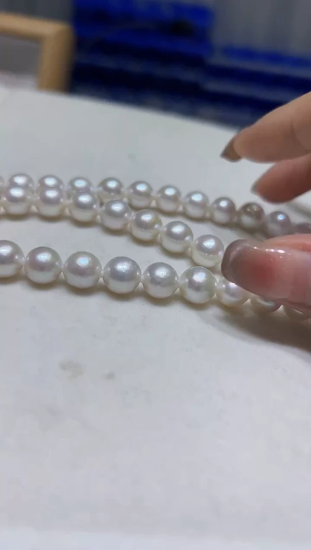 未镶嵌淡水珍珠项链5