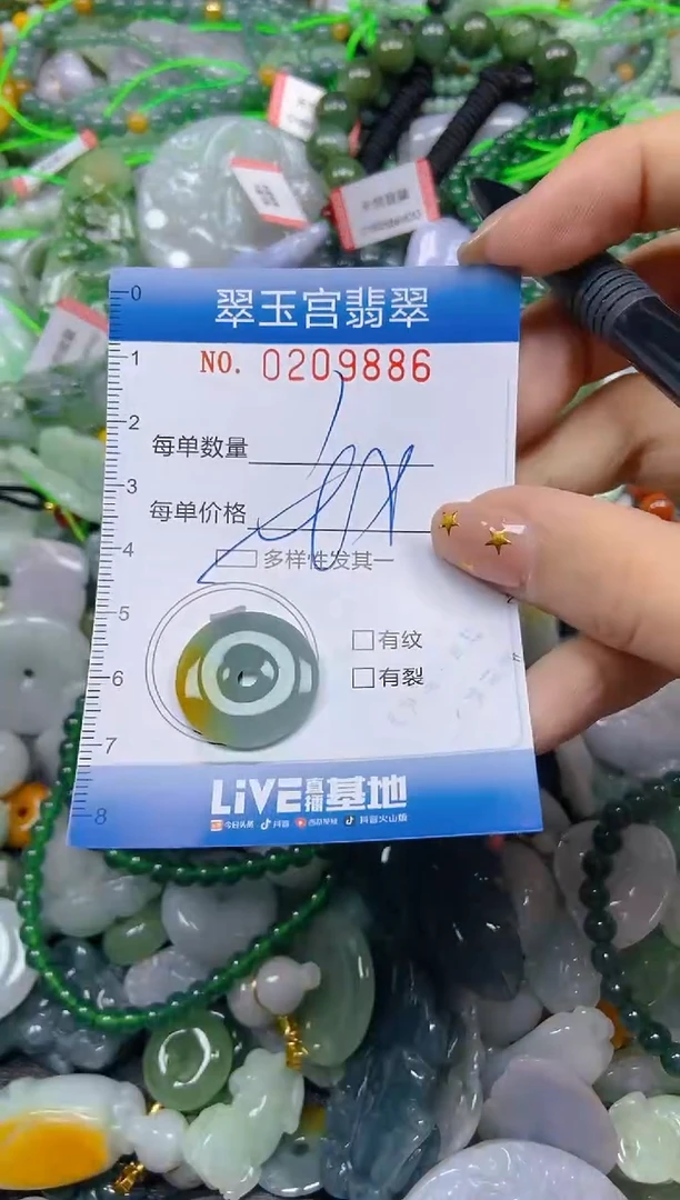 颈饰未镶嵌翡翠闪购C0209886多样性发其一