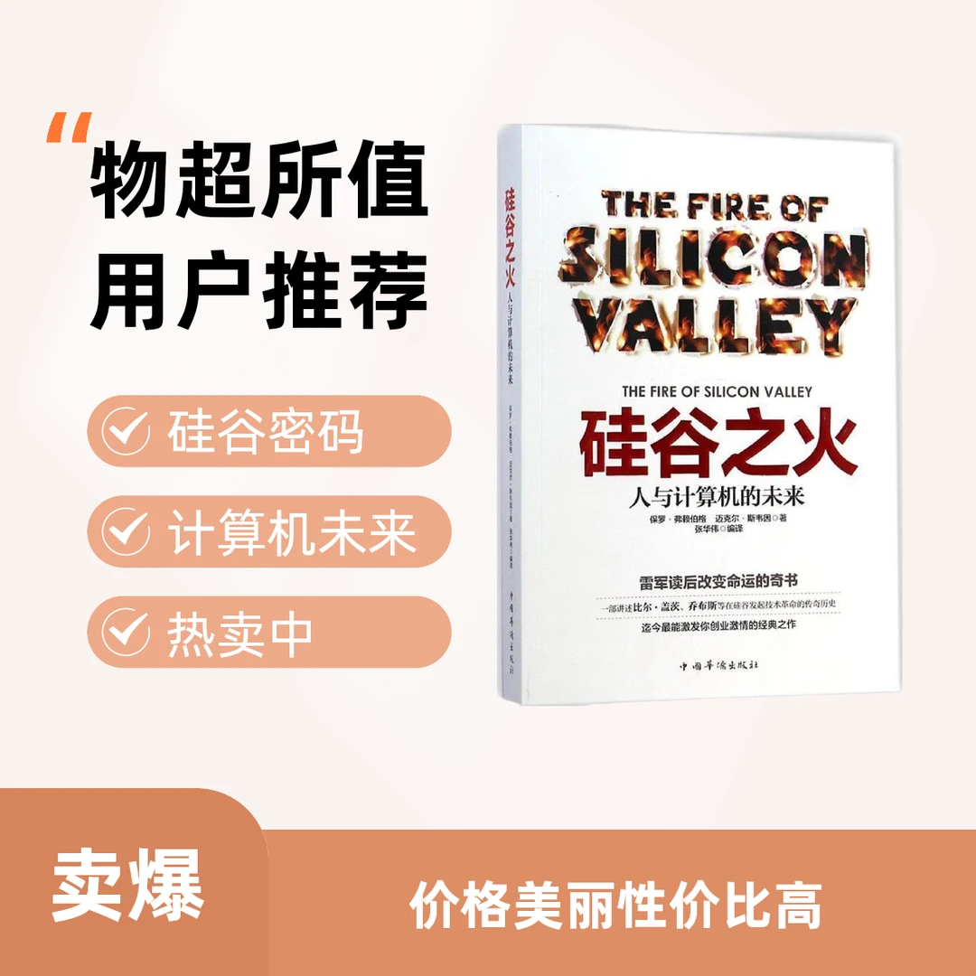 硅谷之火:人与书籍正版书籍计算机的未来财商书籍vs正版正版书