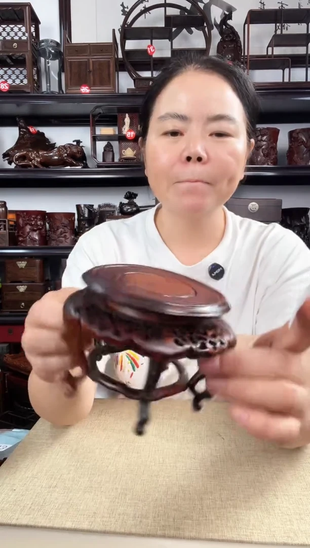 木瑕疵942老李红木工艺品