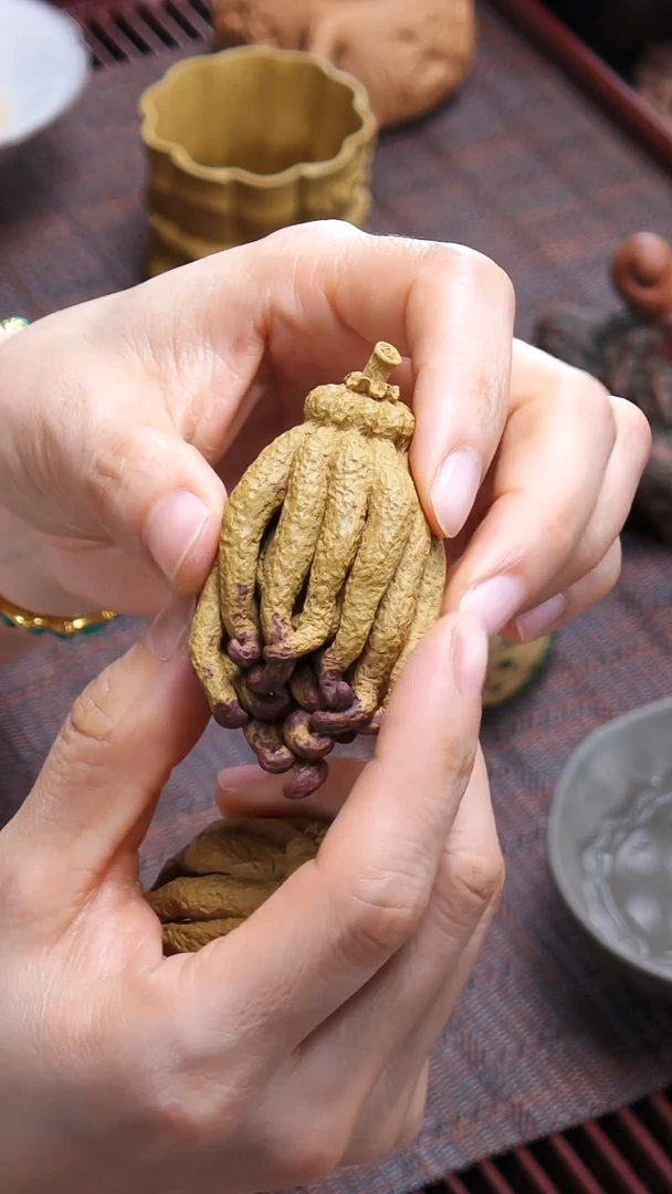 【闪购商品】紫砂茶宠张月《佛手》