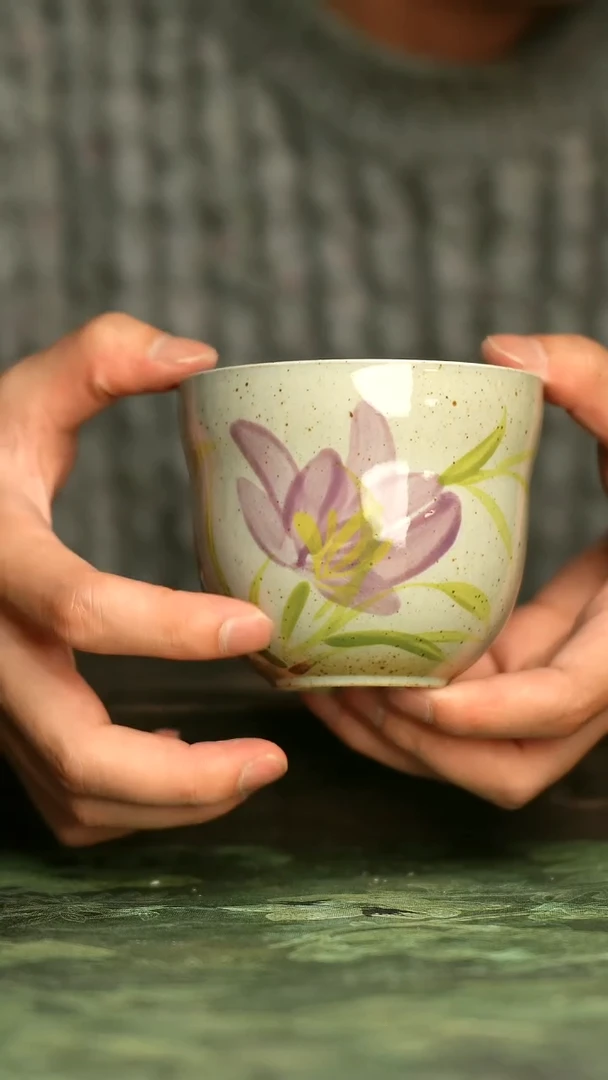 青诗集手工手绘瓷器