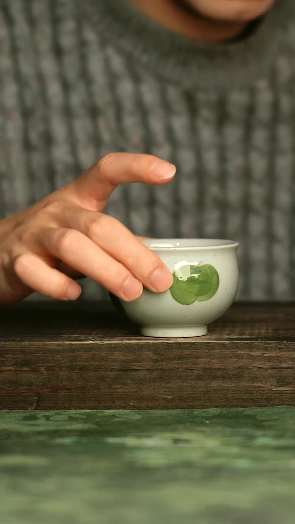 青诗集手工手绘瓷器