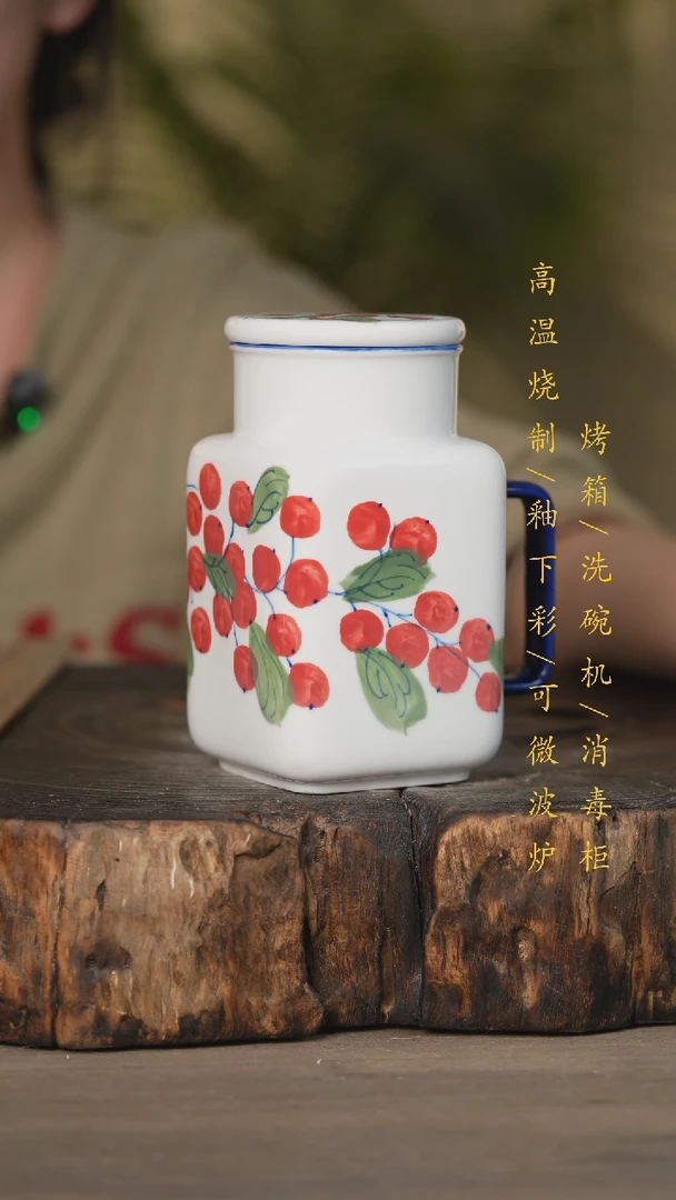 【闪购商品】碗景德镇高温釉下彩可微波烤箱洗碗机