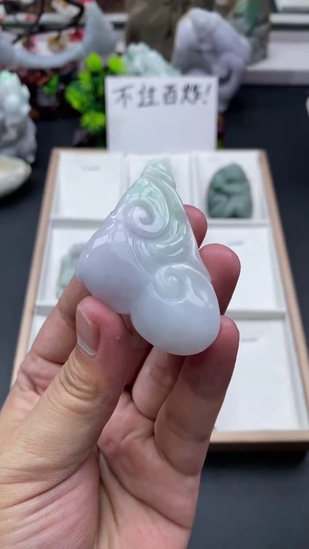 颈饰未镶嵌翡翠天然缅甸A货翡翠