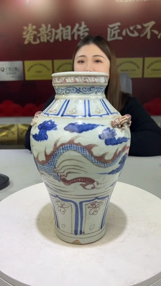 瓶景德镇陶瓷手工手绘i14